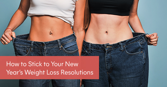 How to stick to your new year’s weight loss resolutions